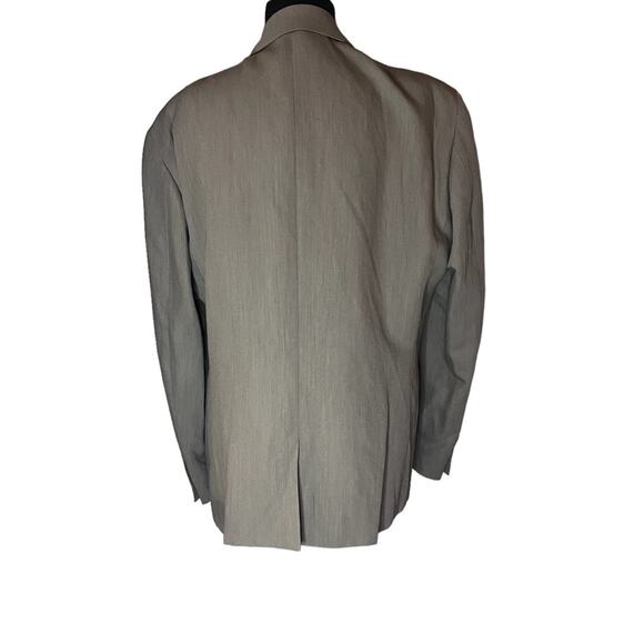Banana Republic Made In Italy Tan Wool Linen Classic Sport Coat 42S Capsule - Picture 3 of 6
